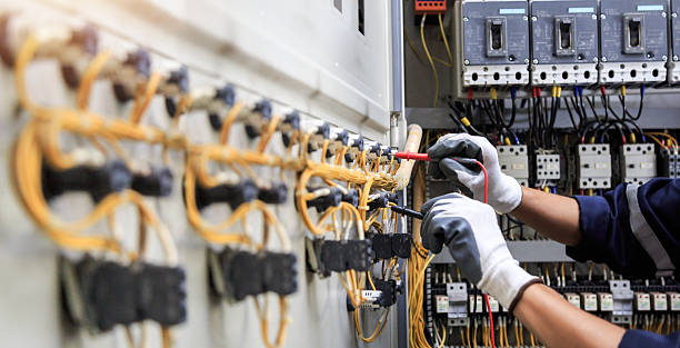Professional Electrician technician working in Corrigan, TX